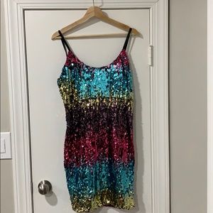 Women’s sequin mini dress